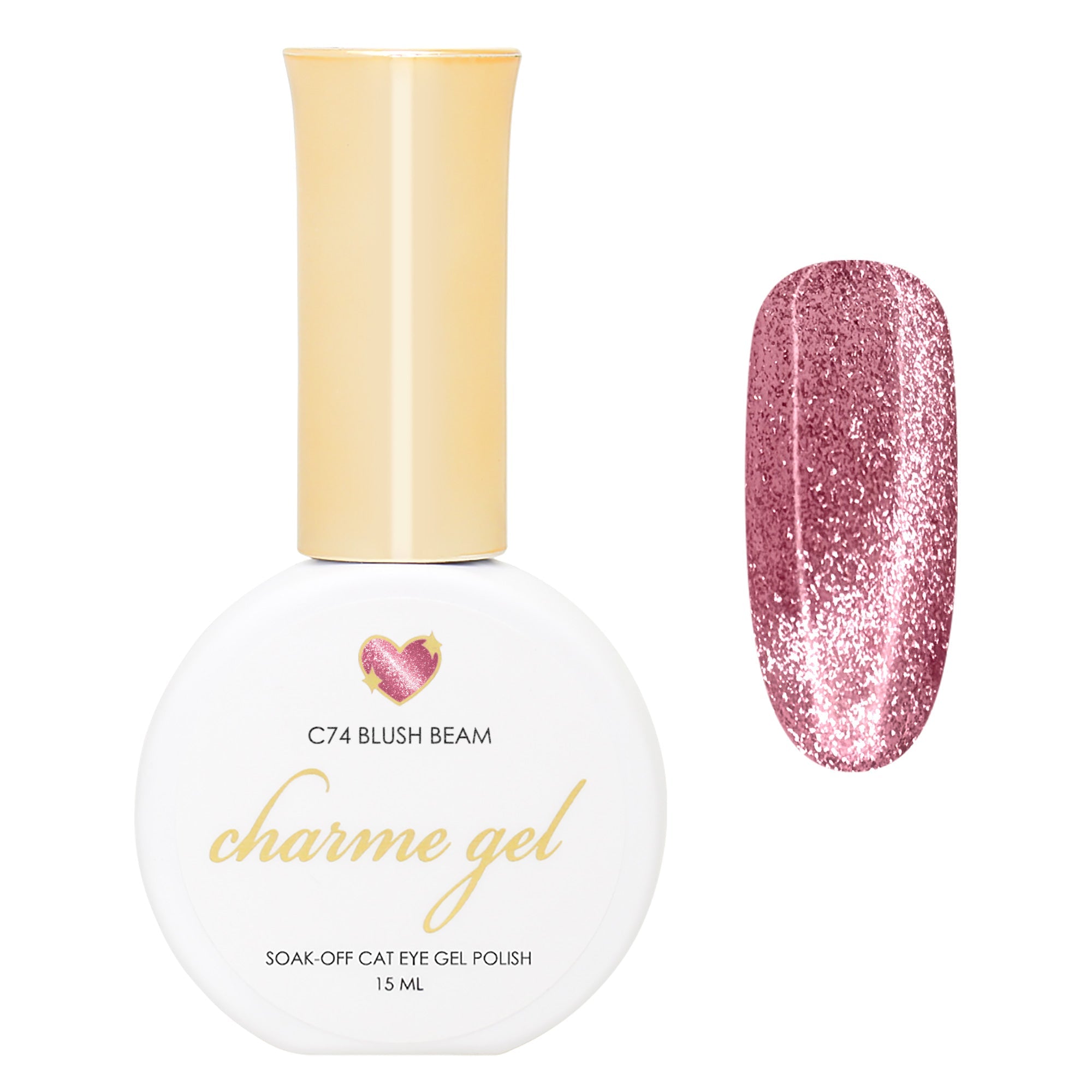 Daily Charme - C74 Blush Beam - Gel Polish at Beyond Polish