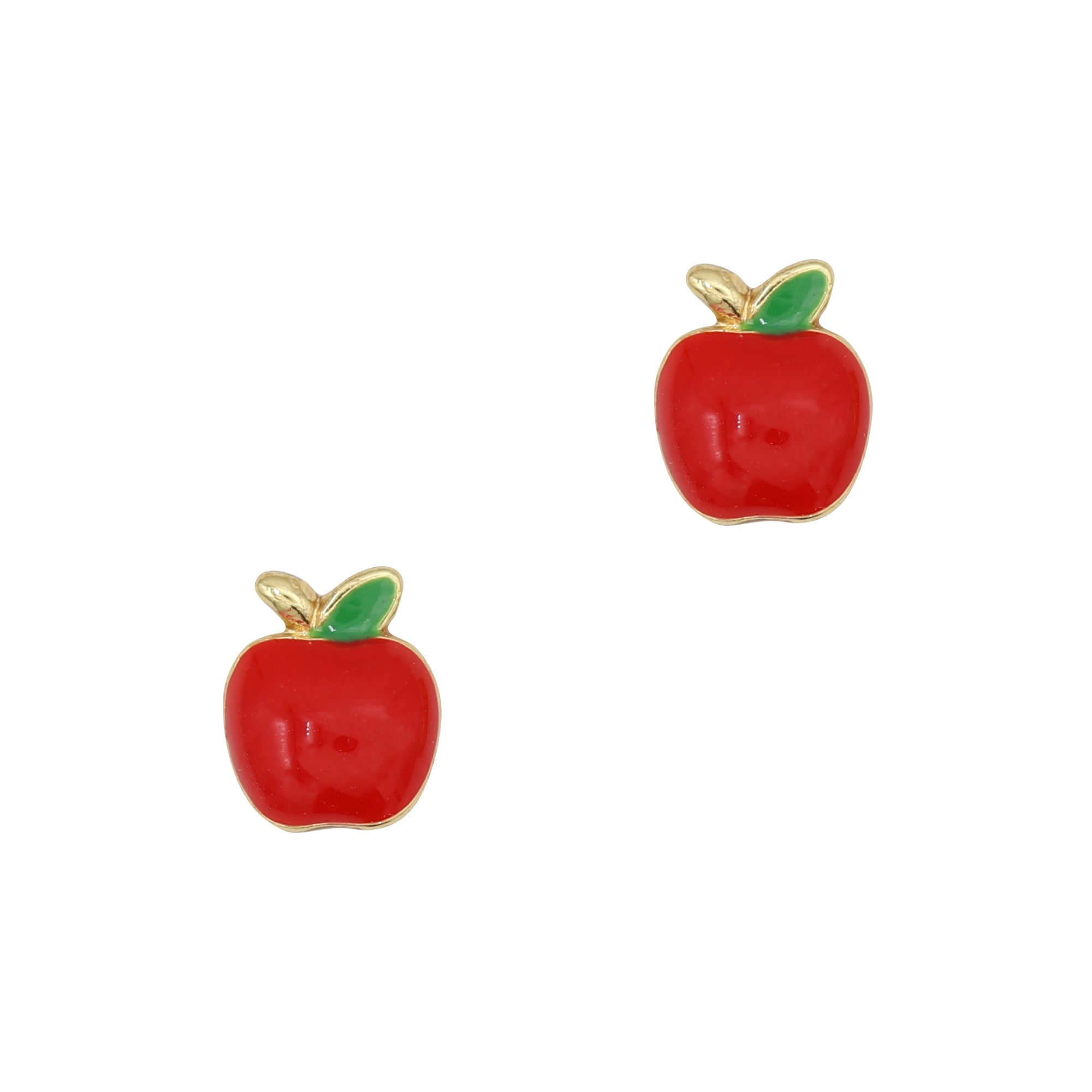 Daily Charme - Candy Apple Nail Charm / Gold