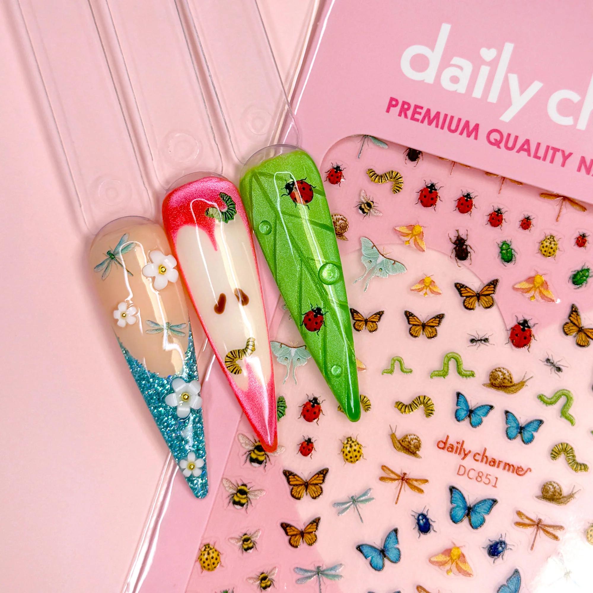 Daily Charme - Chic Nail Art Sticker - Garden Critters - Nail Art at Beyond Polish