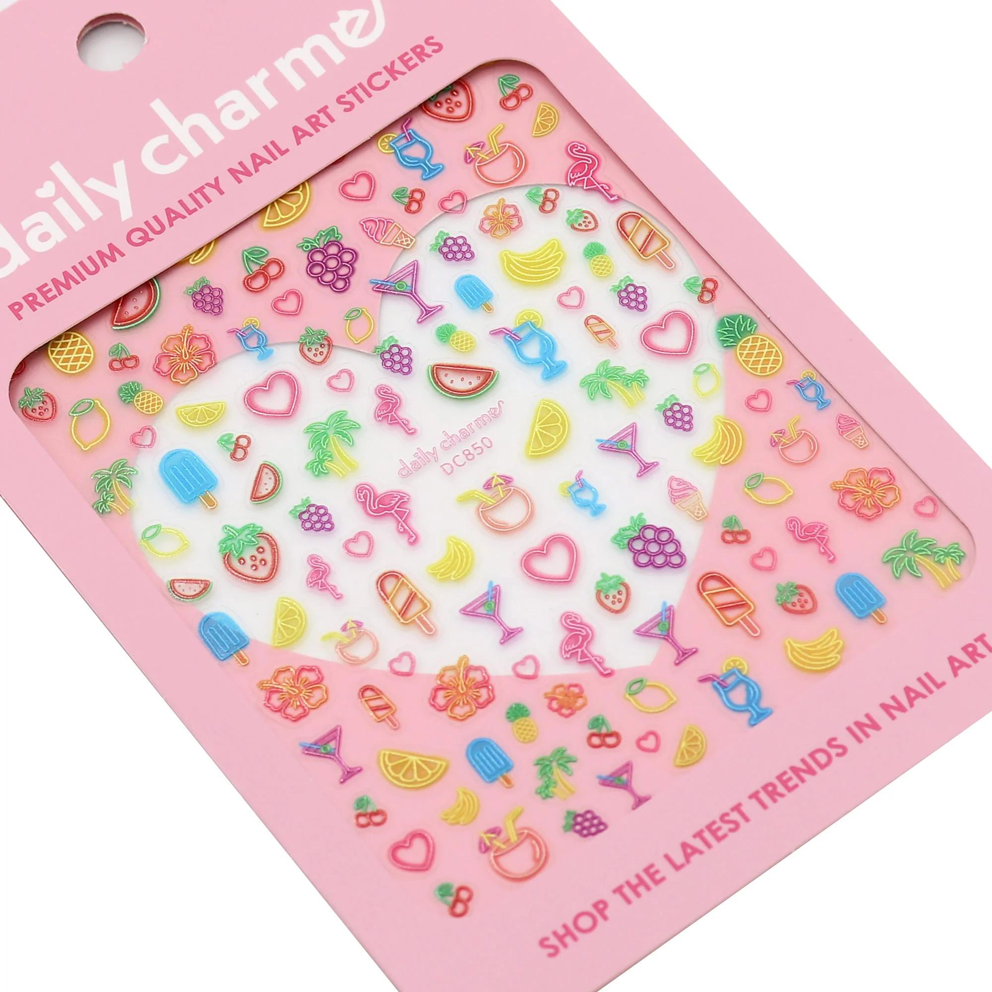 Daily Charme - Chic Nail Art Sticker - Neon Paradise - Nail Art at Beyond Polish