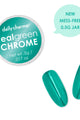 Daily Charme - Chrome Powder – Mirror Teal Green - Nail Art at Beyond Polish