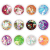 Daily Charme - Colorful Mylar Glitter Flakes Set - 12 Jars