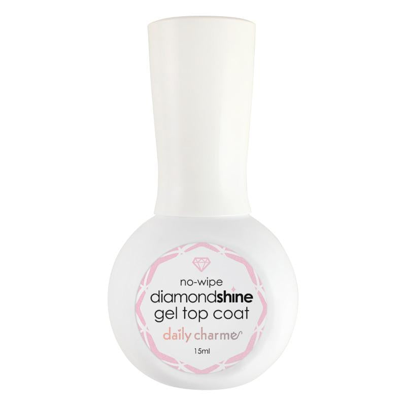 Daily Charme - Diamond Shine No-Wipe Gel Top Coat - Top & Base Coats at Beyond Polish