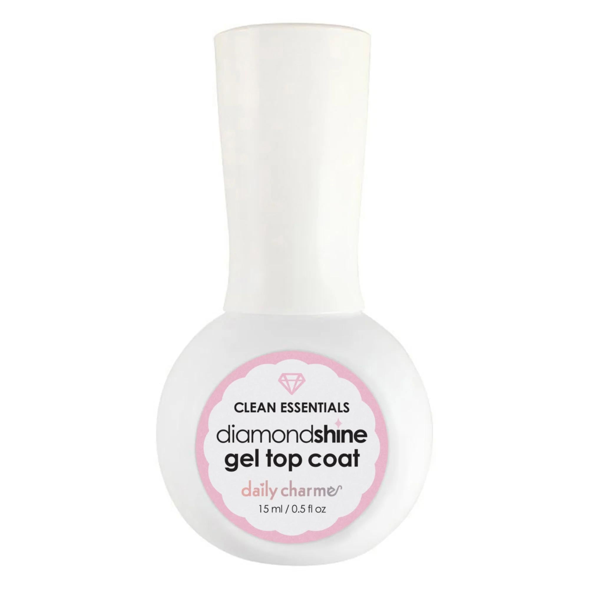Daily Charme - Diamond Shine No-Wipe Gel Top Coat/Hema+TPO Free - Top & Base Coats at Beyond Polish
