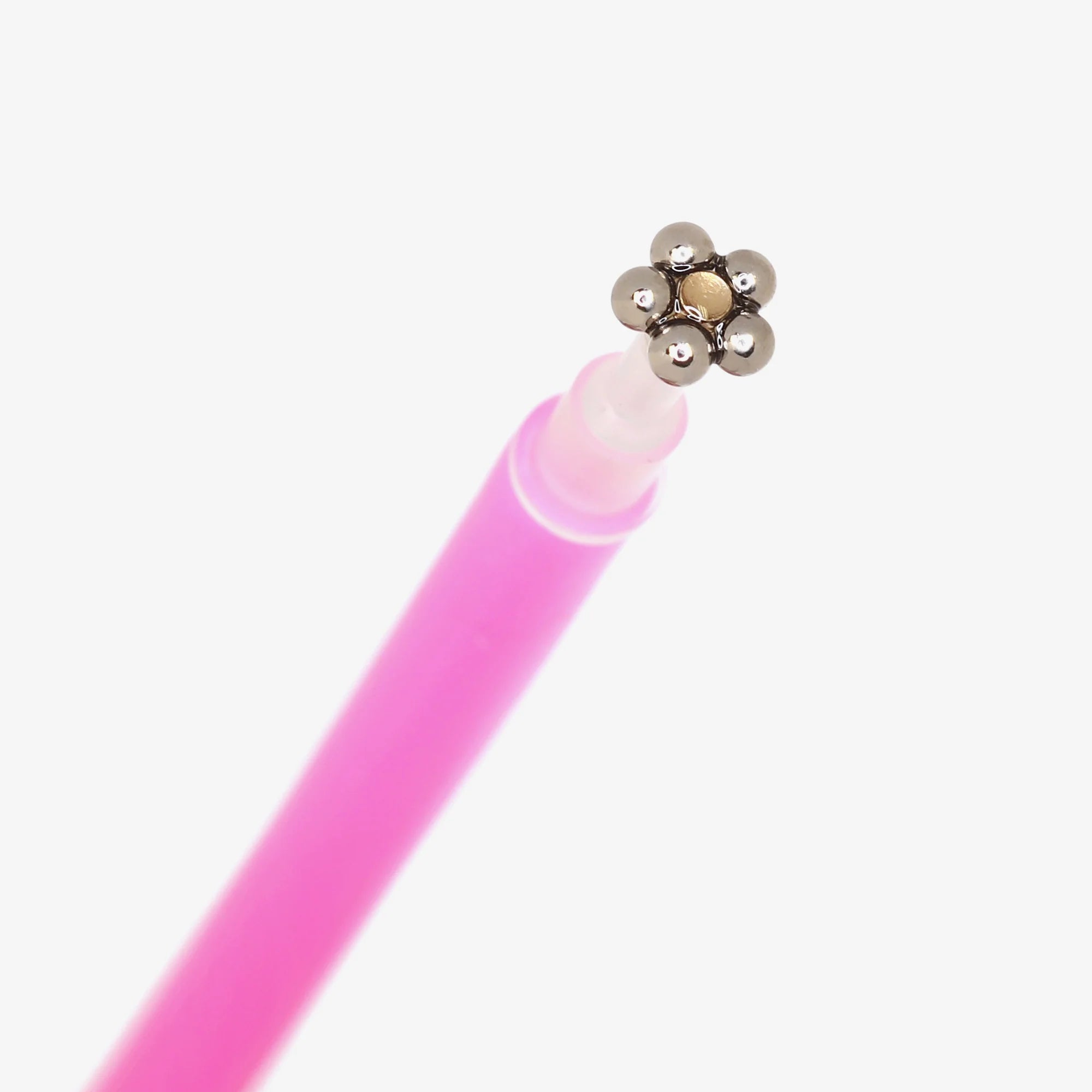 Daily Charme - Double-Sided Flower & Stripe Cat Eye Nails Magnet Pen - Manicure & Pedicure Tools at Beyond Polish