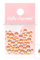 Daily Charme - Dreamy Bubbles Iridescent Flatback Beads - Clear - Nail Art at Beyond Polish