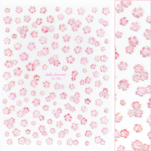 Daily Charme - Floral Nail Art Sticker - Enchanted Petals