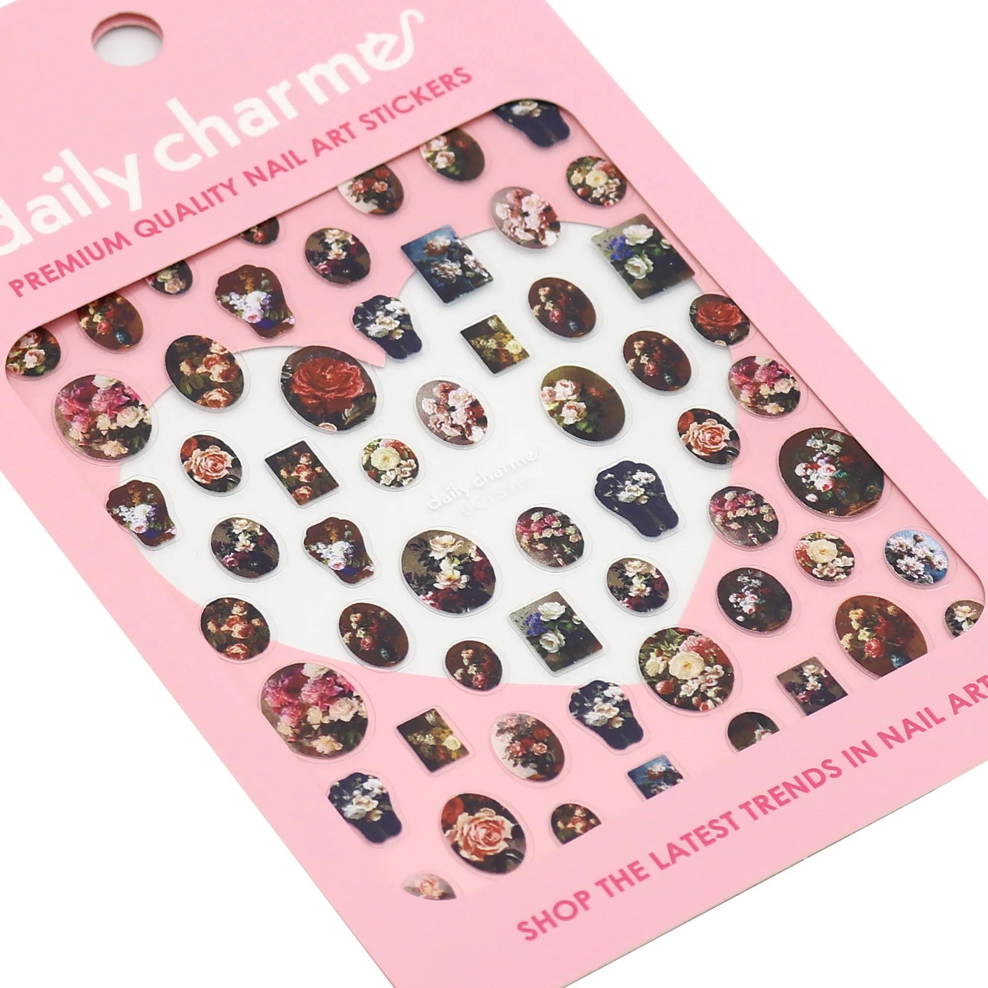 Daily Charme - Floral Nail Art Sticker – Victorian Painting - Nail Art at Beyond Polish