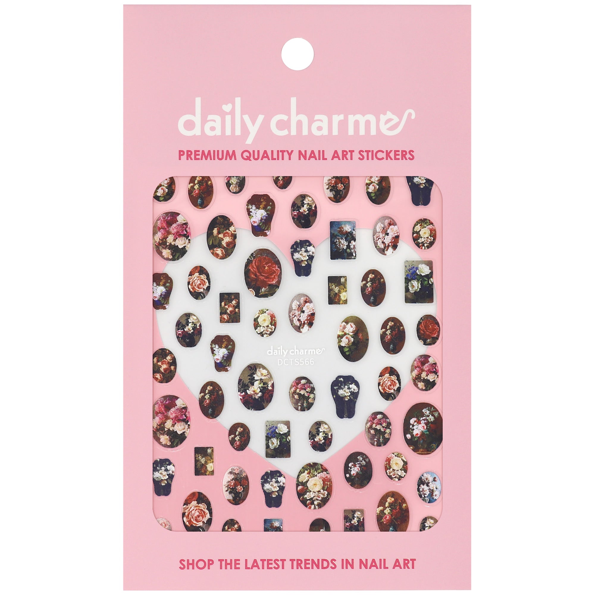 Daily Charme - Floral Nail Art Sticker – Victorian Painting - Nail Art at Beyond Polish