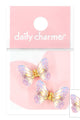Daily Charme - Fluttering Butterfly Resin Charm - Iridescent Pink - Nail Art at Beyond Polish