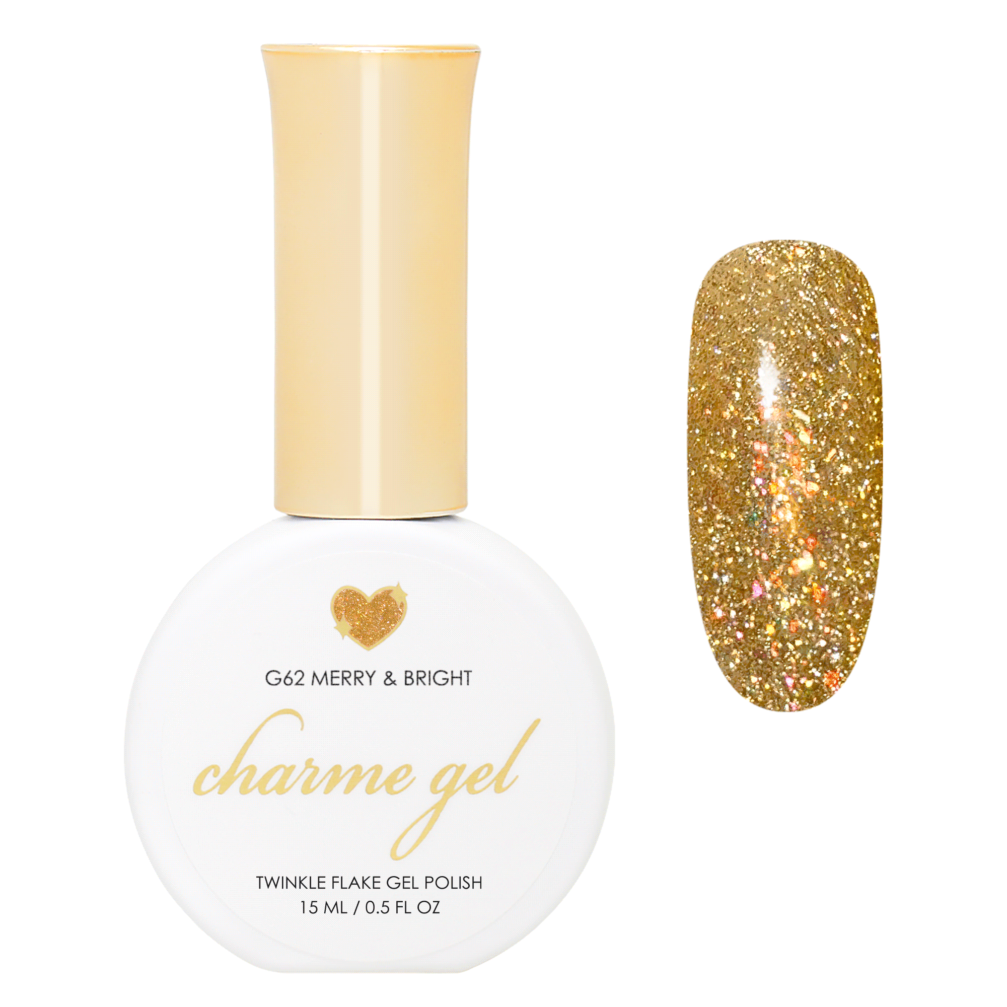 Daily Charme - G62 Merry & Bright - Gel Polish at Beyond Polish