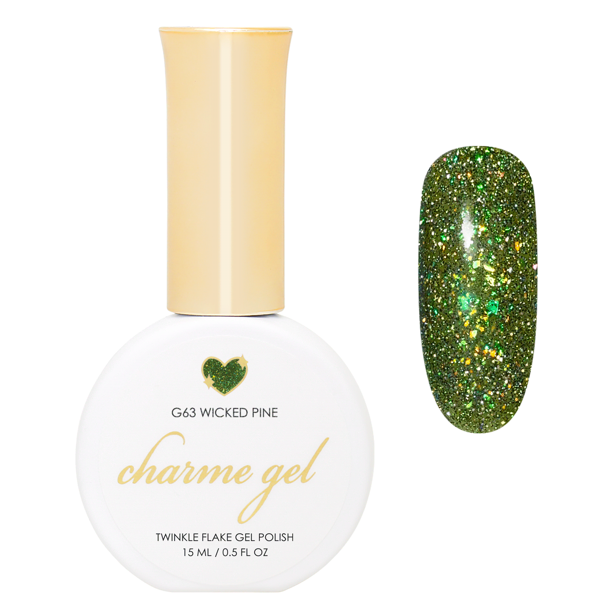 Daily Charme - G63 Wicked Pine - Gel Polish at Beyond Polish