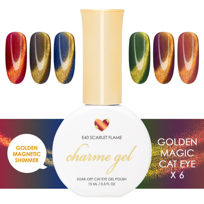 Daily Charme - Golden Magic Cat Eye Collection - Gel Polish at Beyond Polish