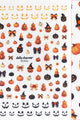 Daily Charme - Halloween Bejeweled Nail Art Sticker - Wicked Pumpkins - Nail Art at Beyond Polish