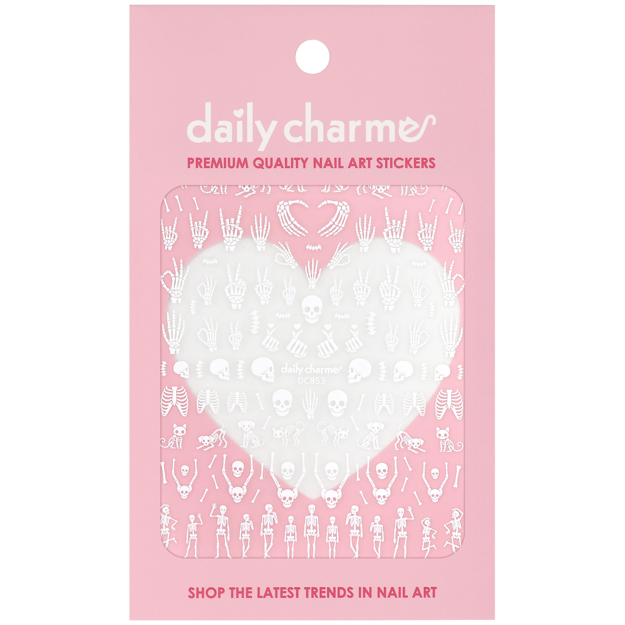 Daily Charme - Halloween Nail Art Sticker - Boneyard Bash - Nail Art at Beyond Polish