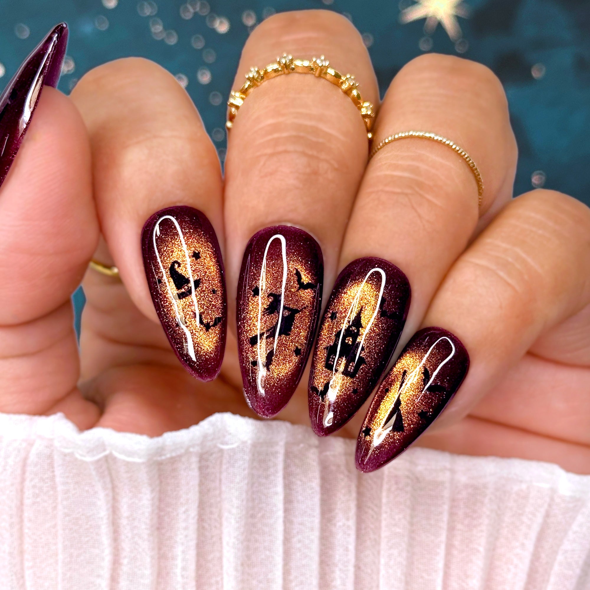 Daily Charme - Halloween Nail Art Sticker - Midnight Mischief - Nail Art at Beyond Polish