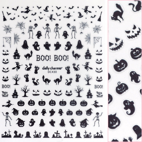 Daily Charme - Halloween Nail Art Sticker - Midnight Mischief
