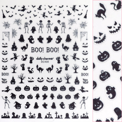 Daily Charme - Halloween Nail Art Sticker - Midnight Mischief - Nail Art at Beyond Polish