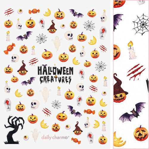 Daily Charme - Haunted Creatures - Nail Art at Beyond Polish