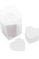 Daily Charme - Heart-Shaped Nail Cleansing Wipe / White / 200 pcs - Manicure & Pedicure Tools at Beyond Polish