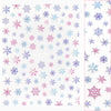 Daily Charme - Holiday 3D Embossed Nail Art Sticker / Colorful Snowflake