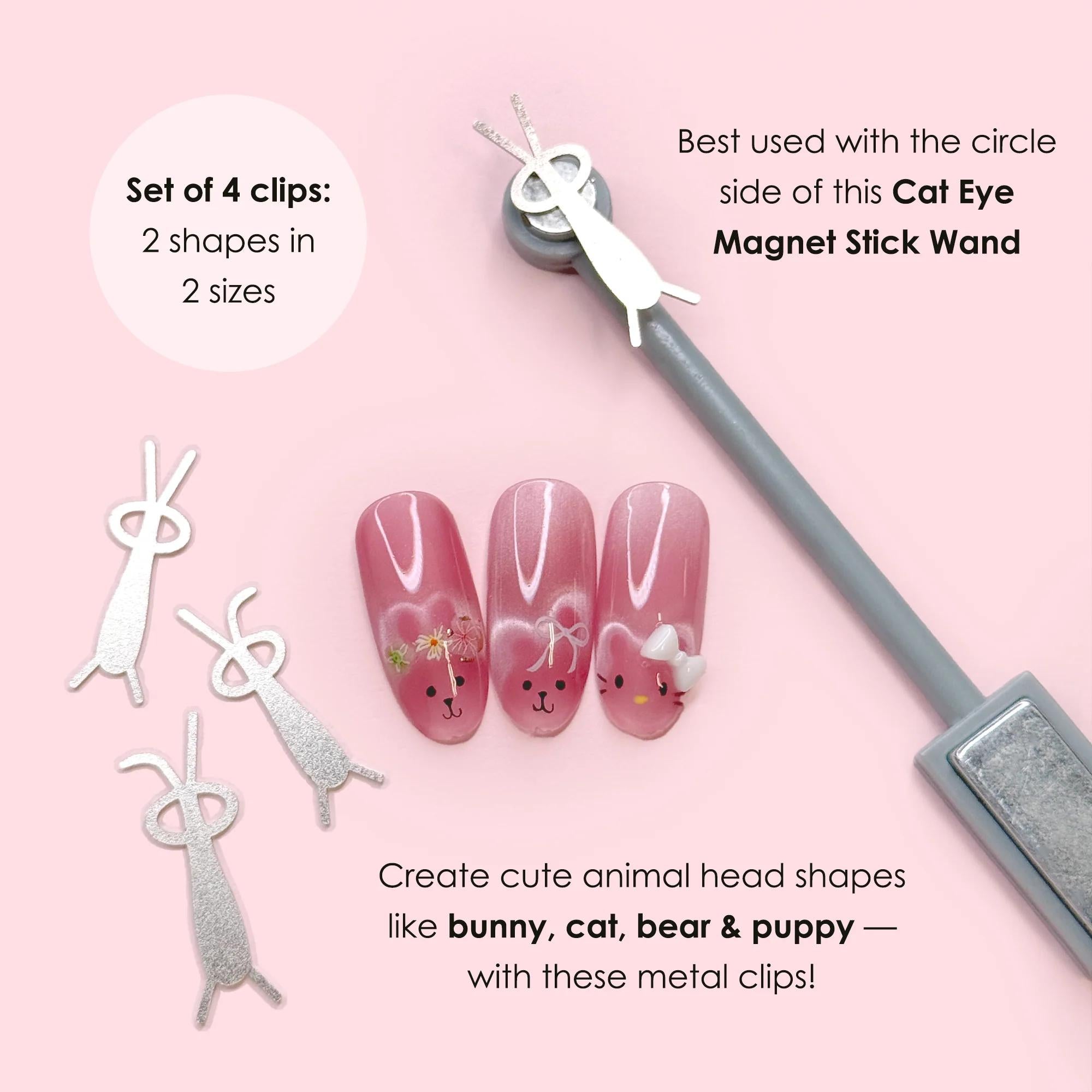 Daily Charme - Magnetic Cat Eye Animal Line Metal Chip Set - Manicure & Pedicure Tools at Beyond Polish