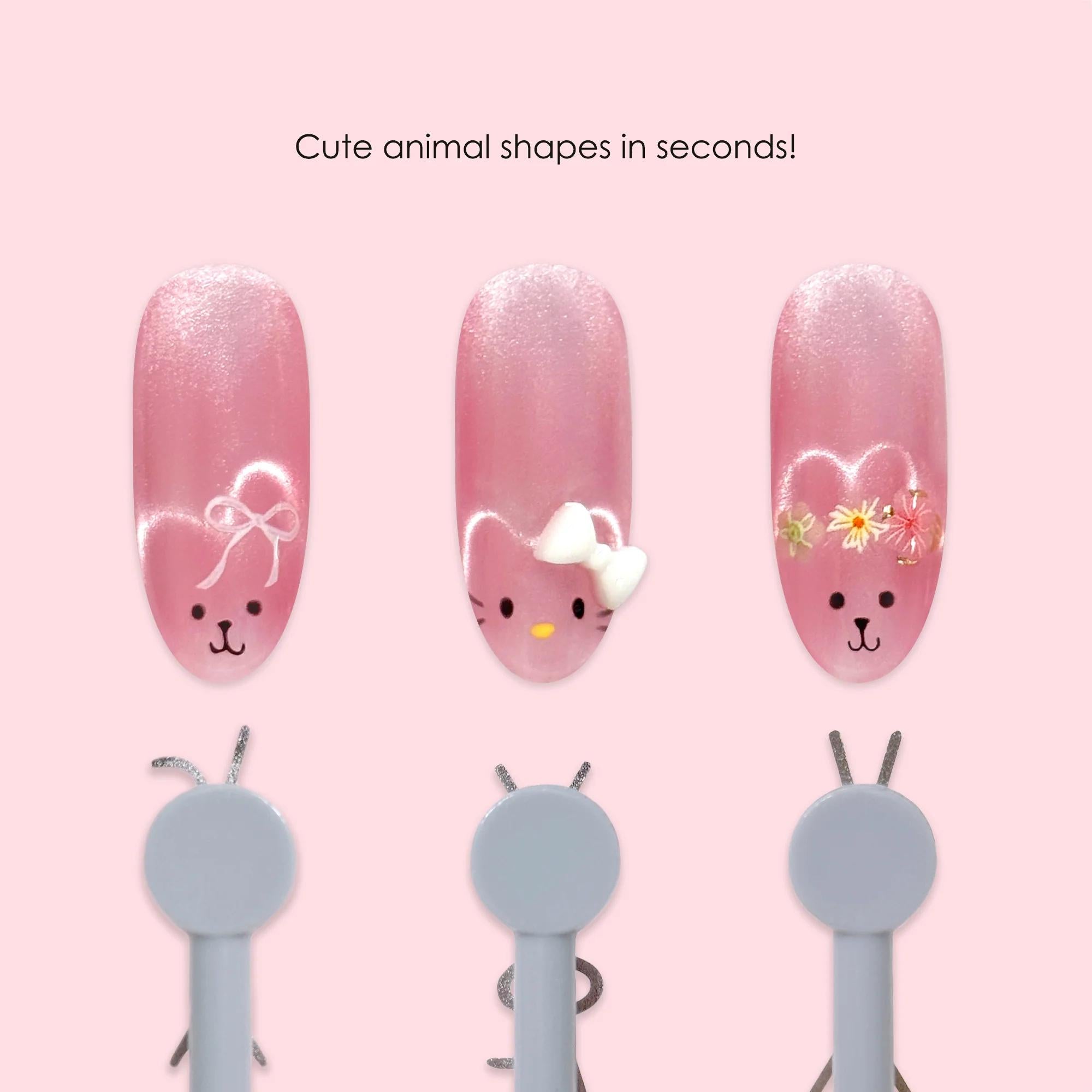 Daily Charme - Magnetic Cat Eye Animal Line Metal Chip Set - Manicure & Pedicure Tools at Beyond Polish