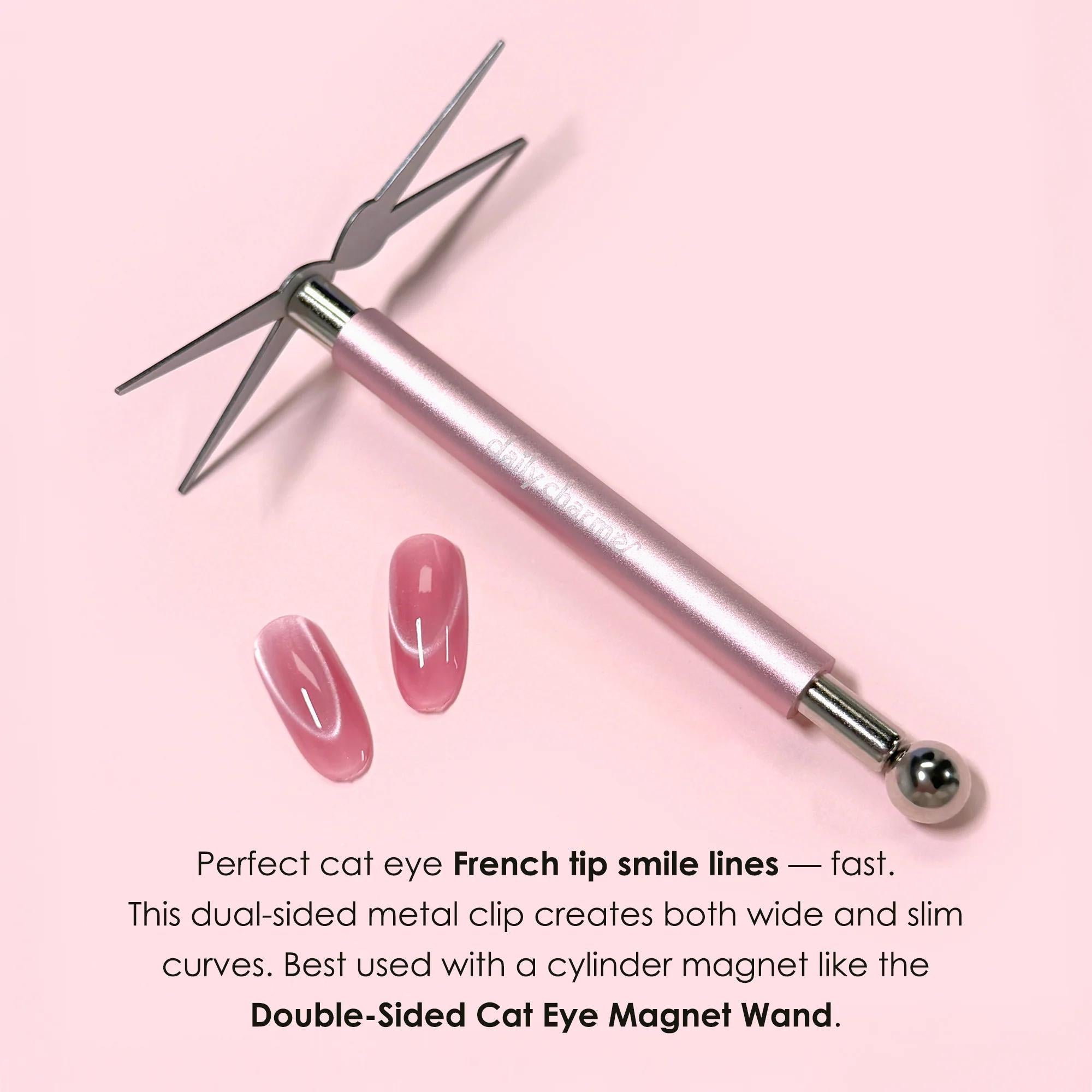 Daily Charme - Magnetic Cat Eye French Line Metal Chip - Manicure & Pedicure Tools at Beyond Polish