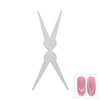 Daily Charme - Magnetic Cat Eye French Line Metal Chip