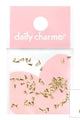 Daily Charme - Mini Skinny Triangle Stud - Gold - Nail Art at Beyond Polish