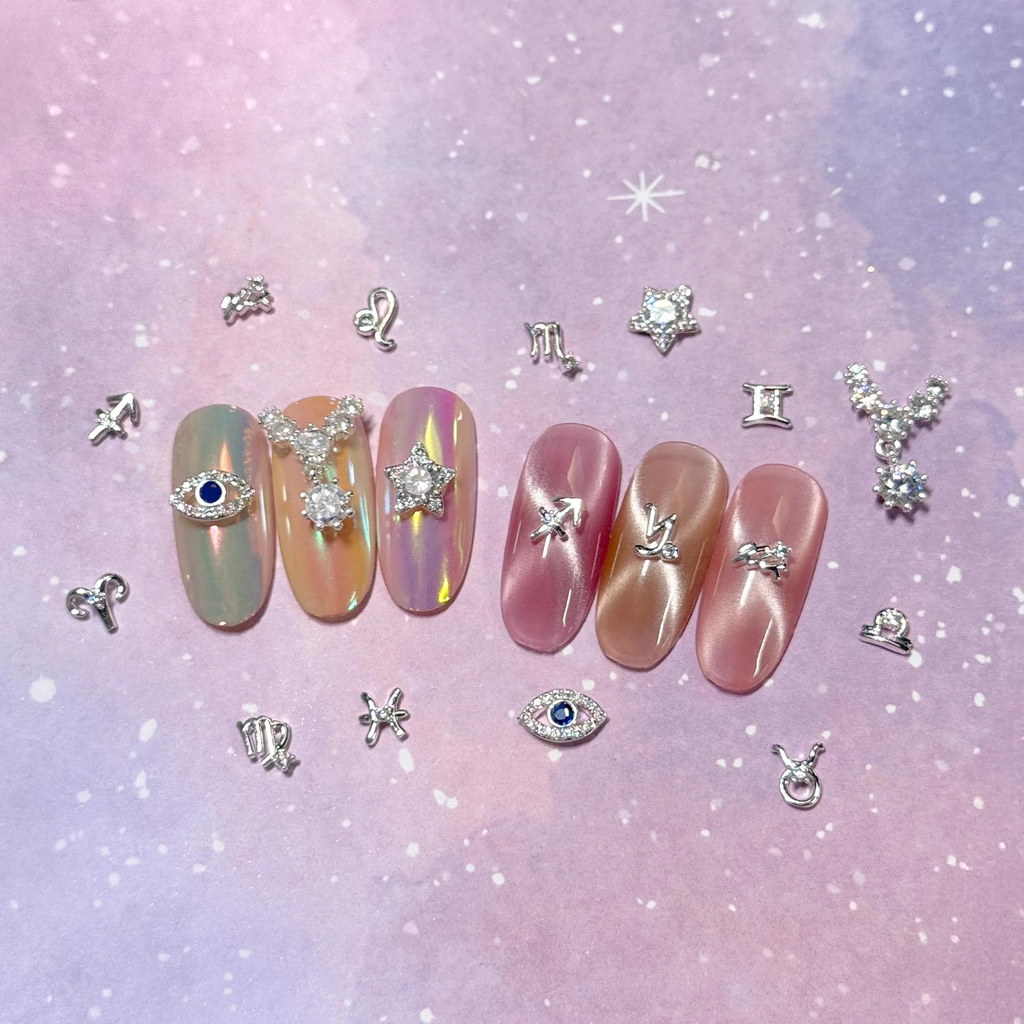 Daily Charme - Diamond Necklace / Zircon Charm / Silver - Nail Art at Beyond Polish