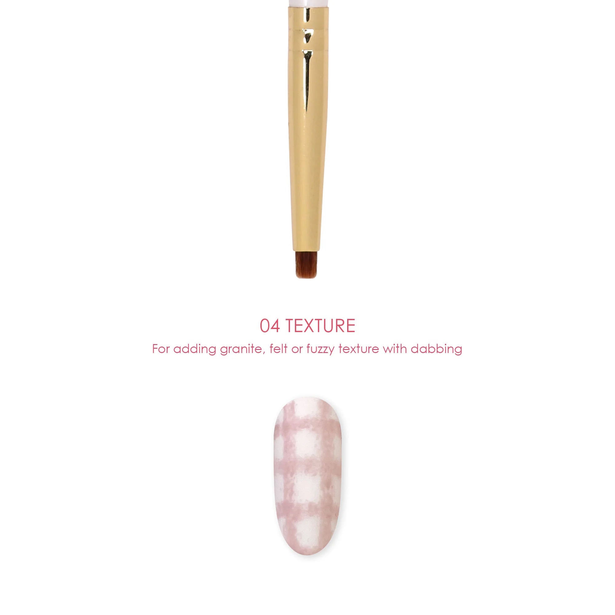 Daily Charme - Nail Art Brush - 04 Texture - Nail Art at Beyond Polish