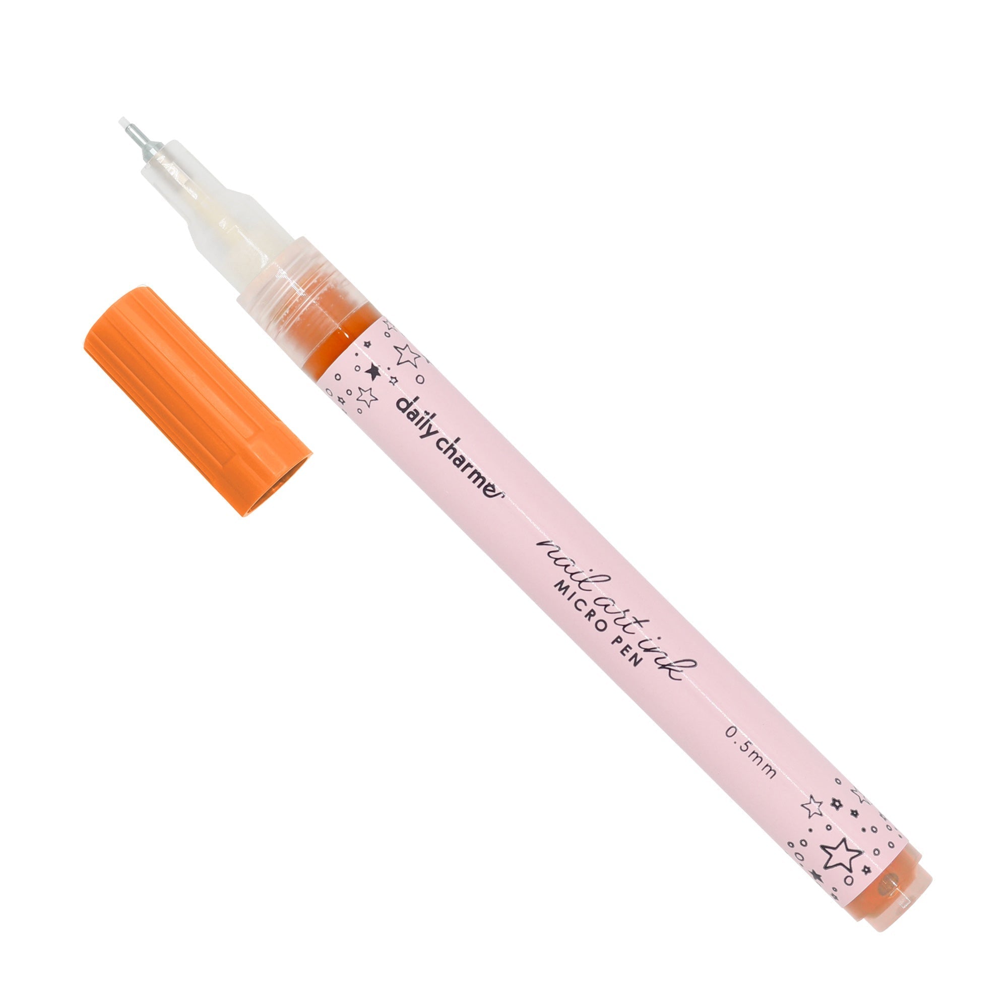 Daily Charme - Nail Art Ink Micro Pen - Orange - Nail Art at Beyond Polish