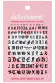 Daily Charme - Nail Art Sticker - Gothic Letters - Nail Art at Beyond Polish
