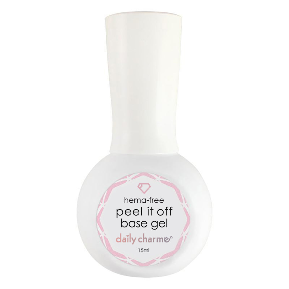 Daily Charme - No-Heat Peel It Off Base Gel / Hema Free - Top & Base Coats at Beyond Polish