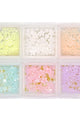 Daily Charme - Pastel Resin Flower & Caviar Beads Mix - 6 Colors - Nail Art at Beyond Polish