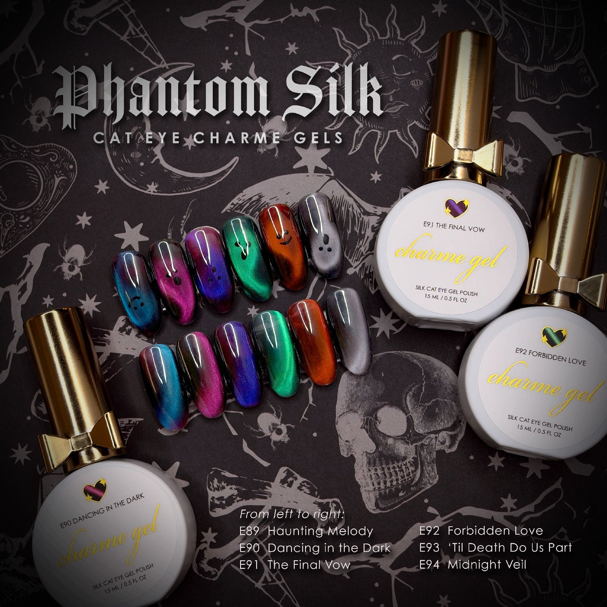 Daily Charme - Phantom Silk Cat Eye Collection - Gel Polish at Beyond Polish