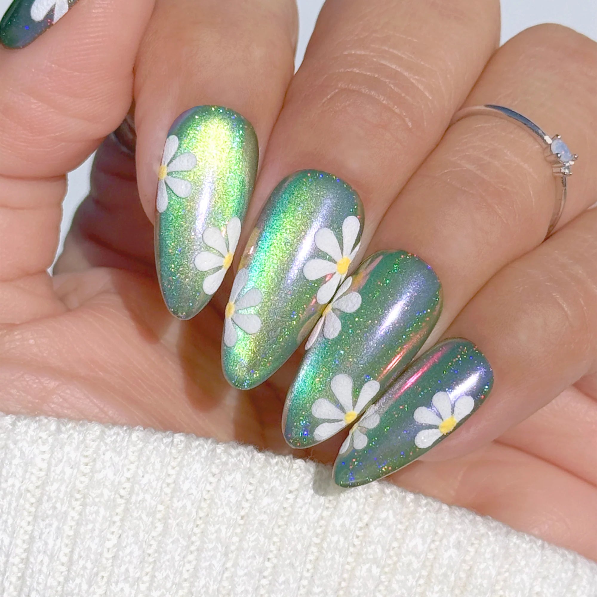 Daily Charme - Prism Chrome - Juniper - Nail Art at Beyond Polish