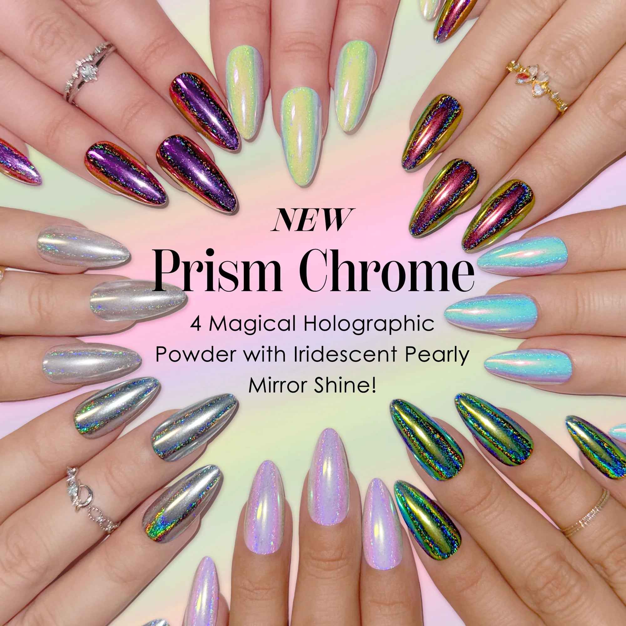 Daily Charme - Prism Chrome - Moonbeam - Nail Art at Beyond Polish
