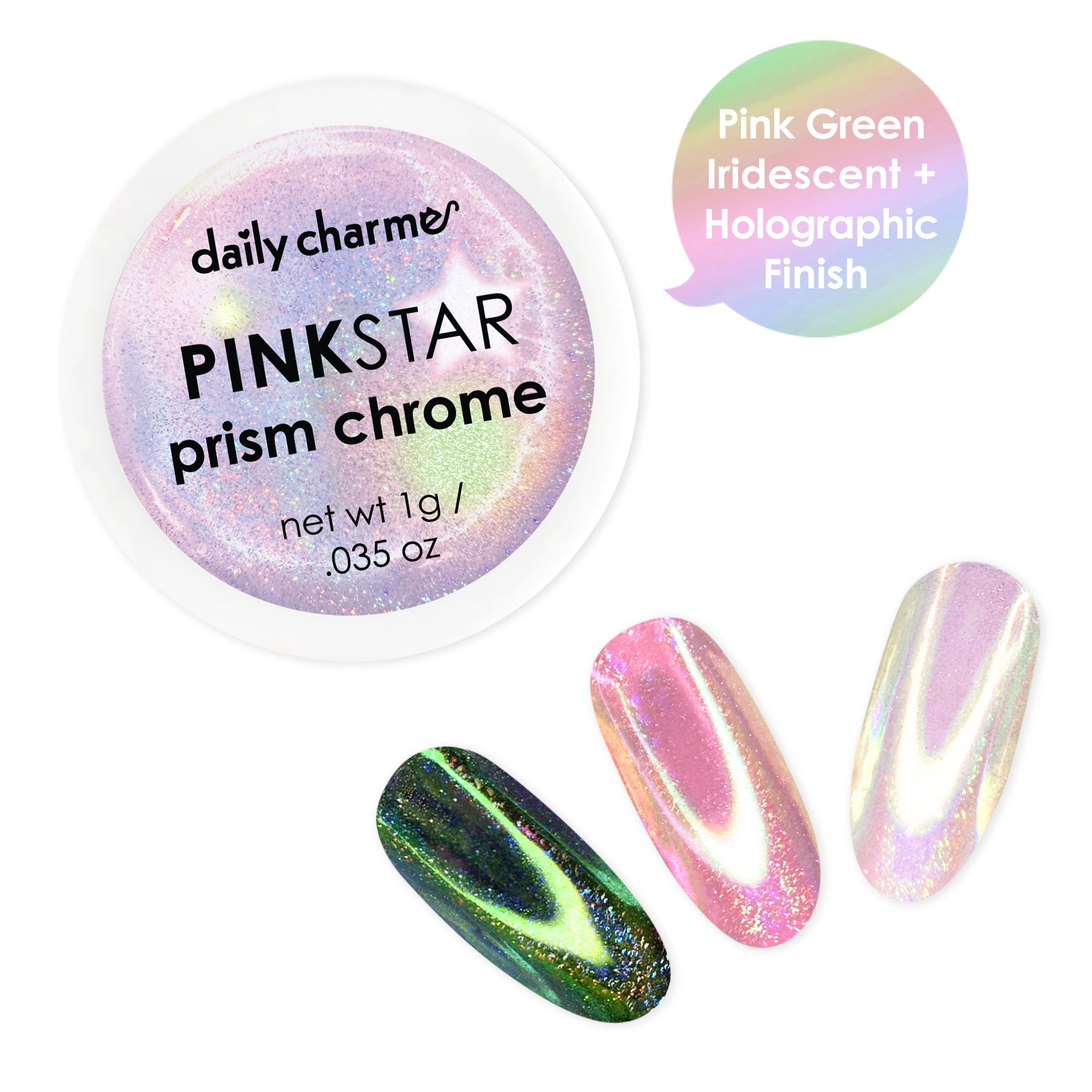 Daily Charme - Prism Chrome Powder Set - Nail Art at Beyond Polish