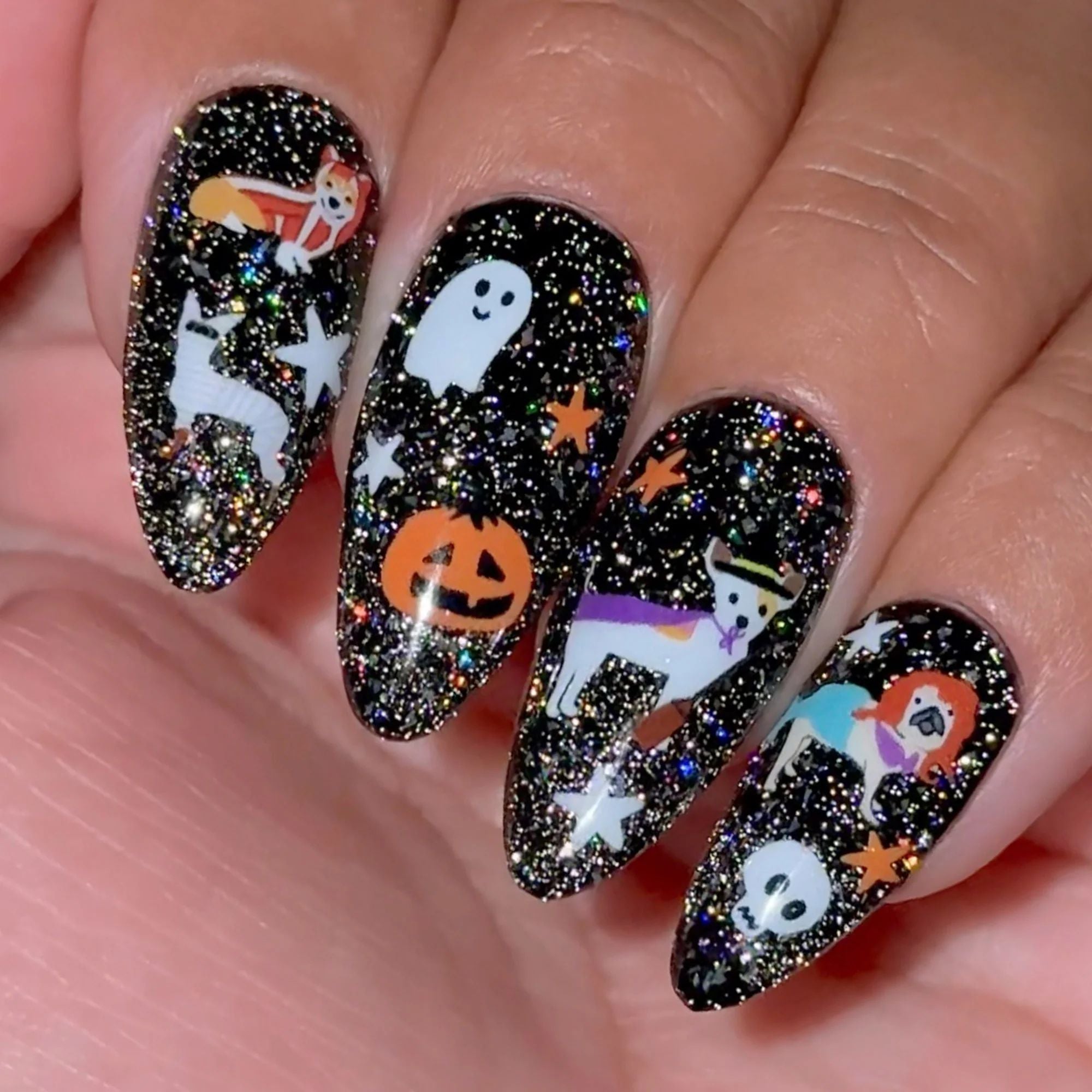 Daily Charme - Puppy Costume Party - Nail Art at Beyond Polish