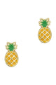 Daily Charme - Tropic Pineapple Nail Charm / Gold