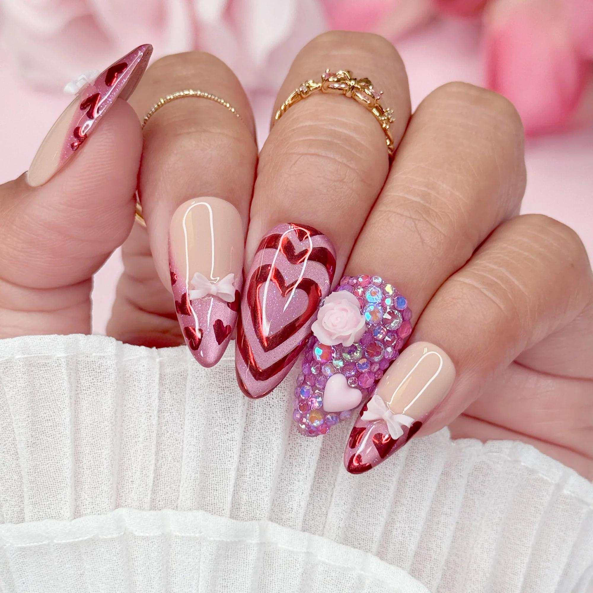 Daily Charme - Twinkle Twinkle Round Flatback Rhinestone Mix – Kiss & Tell - Nail Art at Beyond Polish