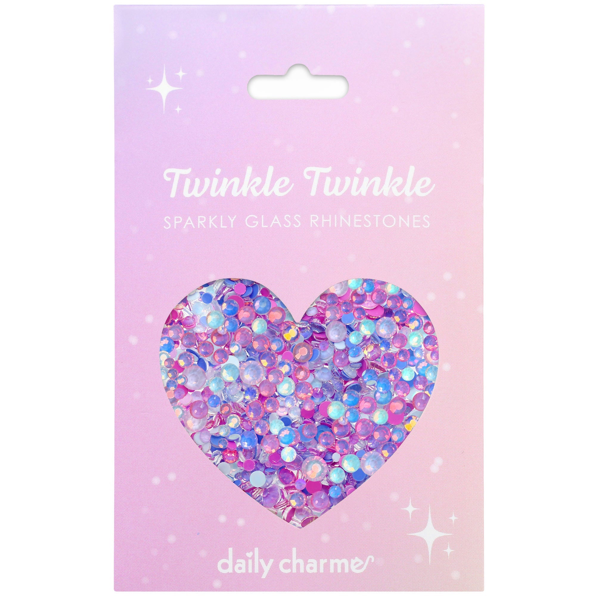 Daily Charme - Twinkle Twinkle Round Flatback Rhinestone Mix – Mystic Tides - Nail Art at Beyond Polish