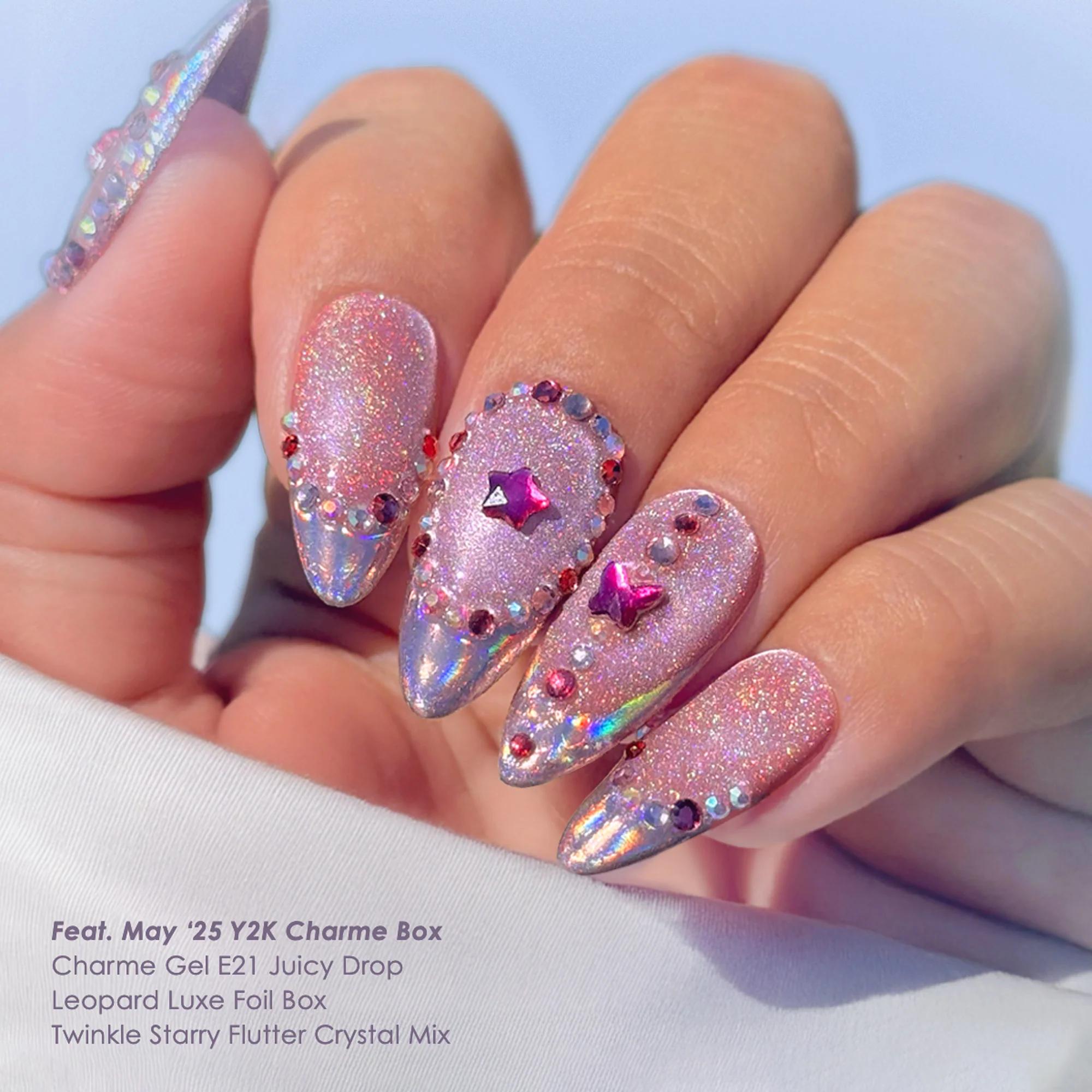 Daily Charme - Twinkle Twinkle Round Flatback Rhinestone Mix – Starry Flutter - Nail Art at Beyond Polish