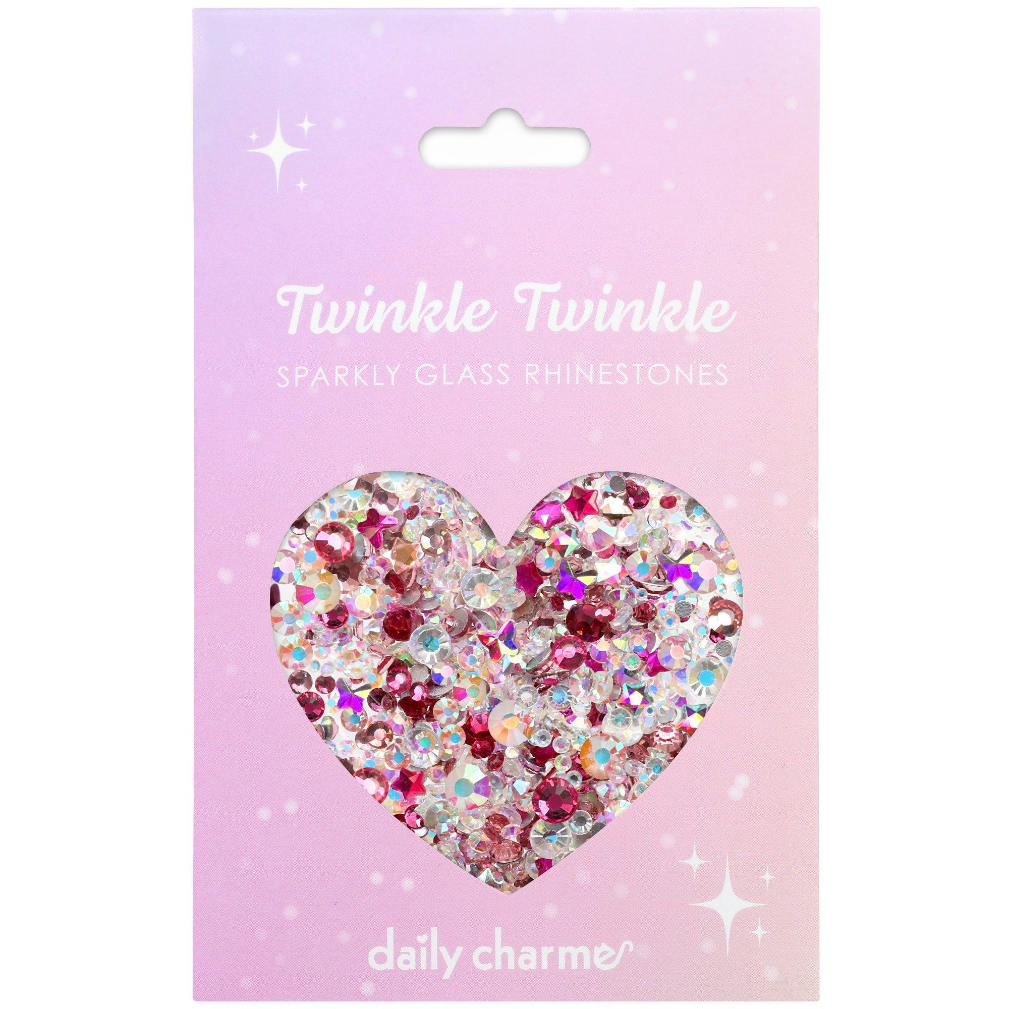 Daily Charme - Twinkle Twinkle Round Flatback Rhinestone Mix – Starry Flutter - Nail Art at Beyond Polish