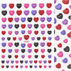 Daily Charme - Valentine 3D Embossed Nail Art Sticker / Anti-Sweet Talk