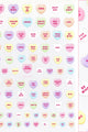 Daily Charme - Valentine 3D Embossed Nail Art Sticker Sweet Talk - Nail Art at Beyond Polish