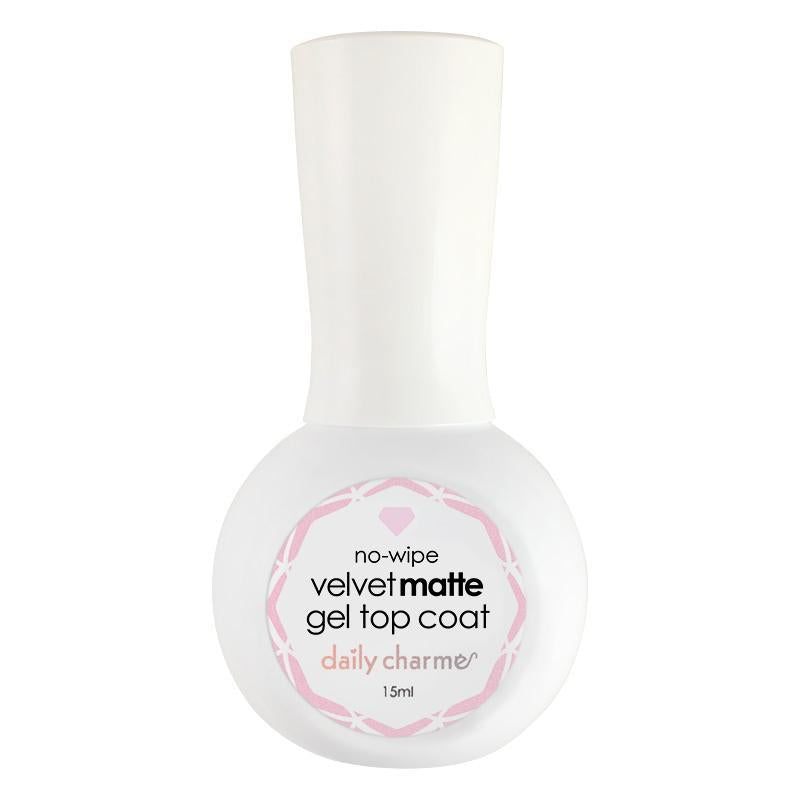 Daily Charme - Velvet Matte No-Wipe Gel Top Coat - Top & Base Coats at Beyond Polish
