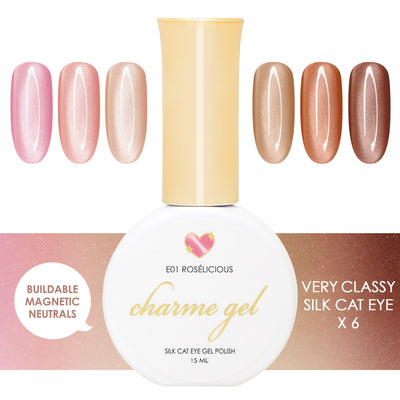 Daily Charme - Very Classy Silk Cat Eye Collection - Gel Polish at Beyond Polish